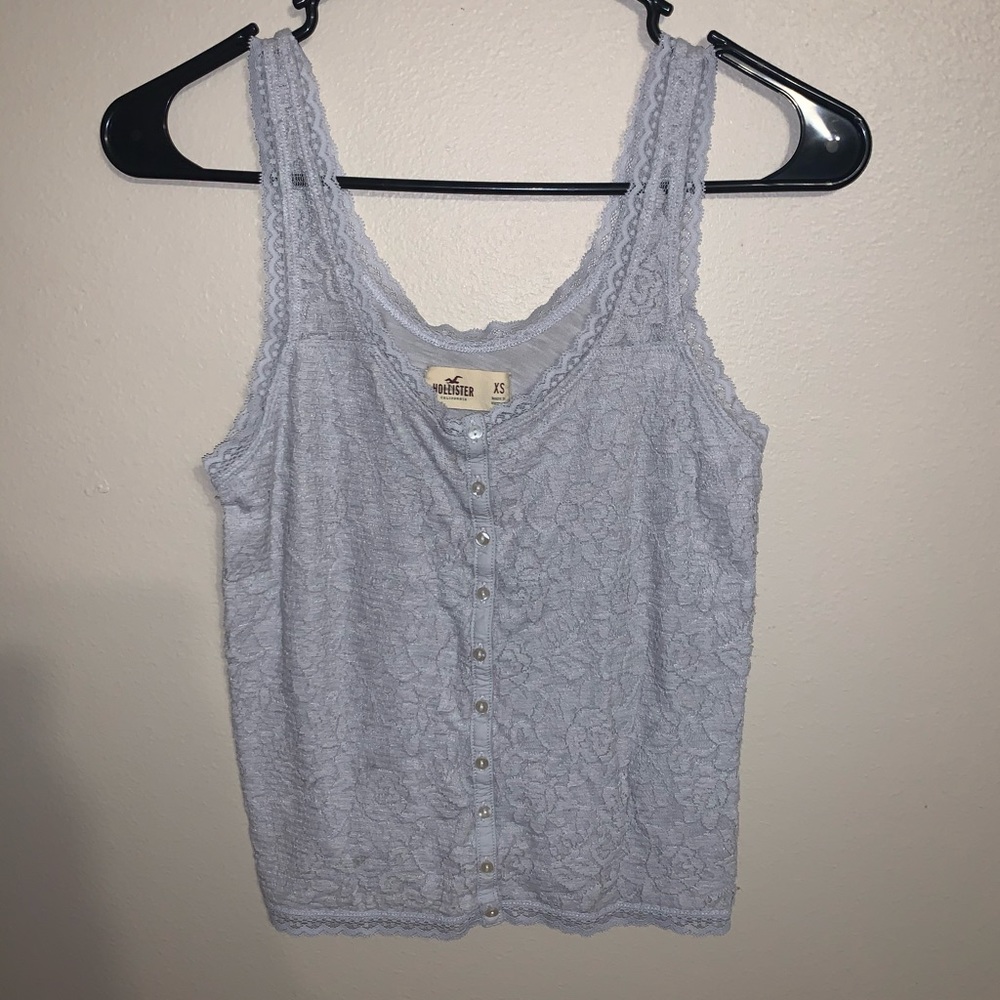 Lace tank top
